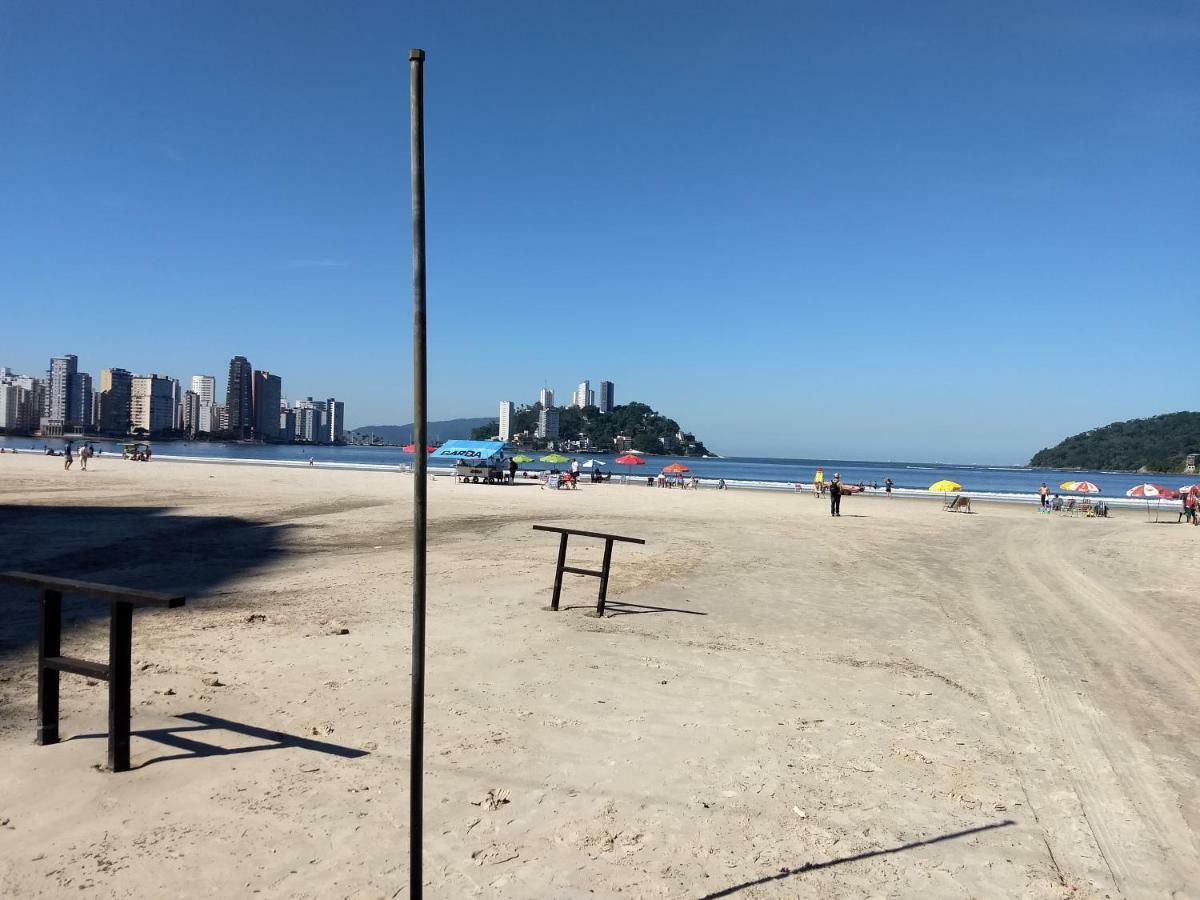 Apto Pe Na Areia Sao Vicente  Ngoại thất bức ảnh